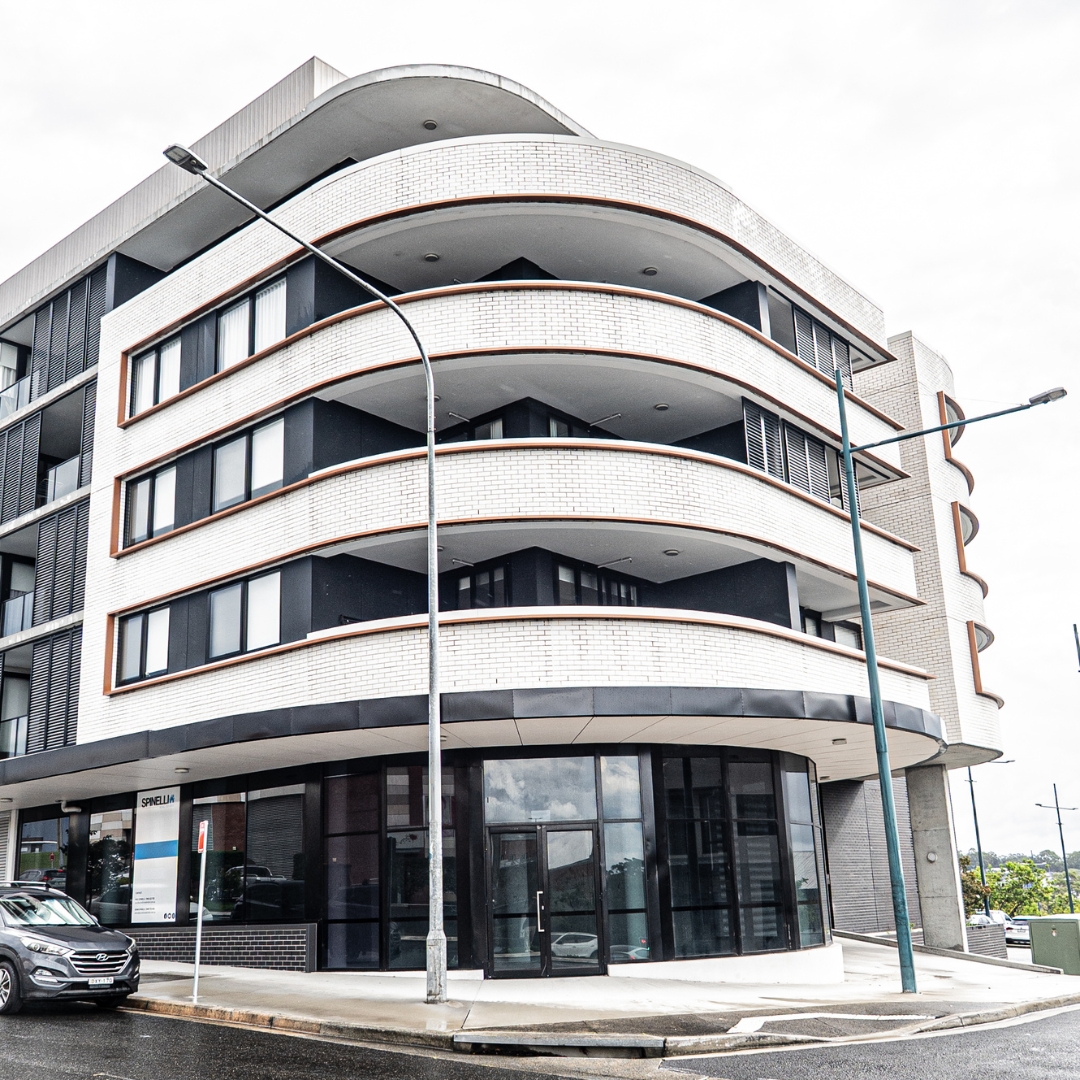 Commercial bricklaying by IBAC with clean lines, neat joints, and a tidy finish.